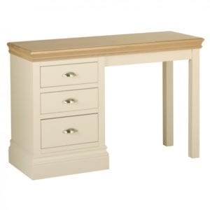 Lundy Painted Single Pedestal Dressing Table LB25