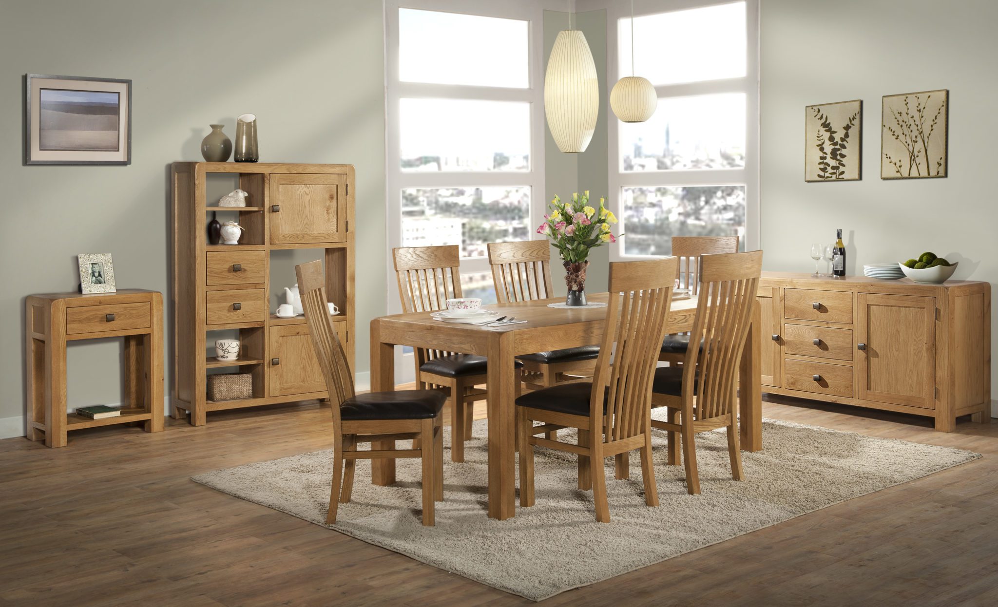 Avon Oak 140cm End Extension Dining Table Edmunds & Clarke Ltd