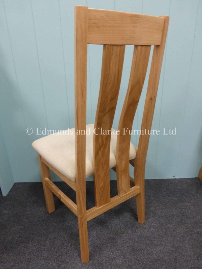 Harris oak dining chair, nice looking chair to go with our Edmunds tables