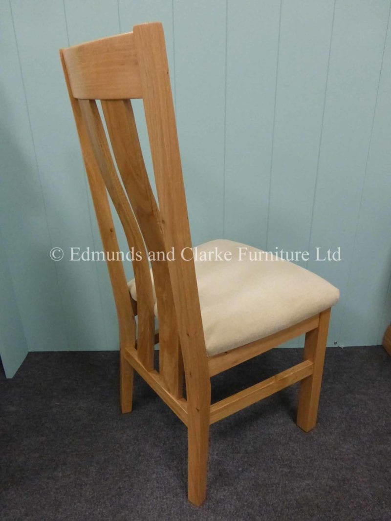 harris oak dining chair choice of seat pads