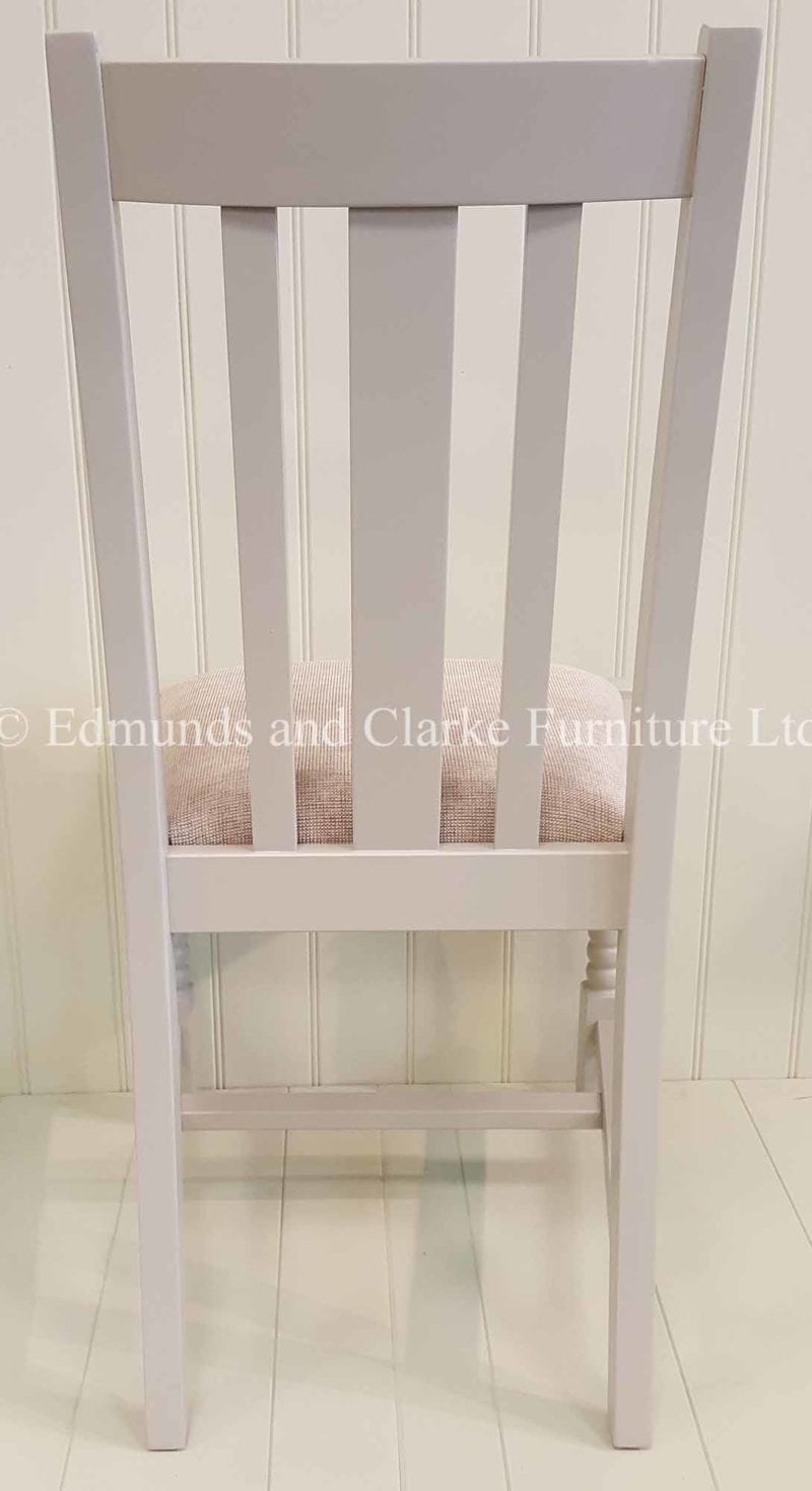 Tudor style painted dining chair