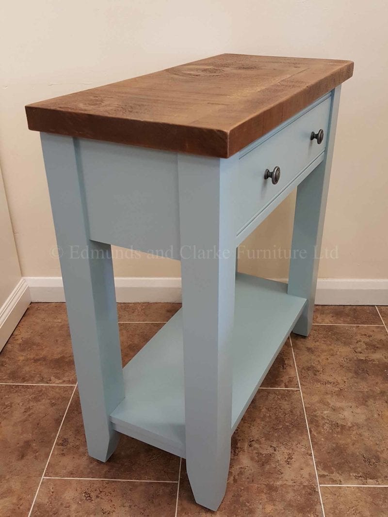 Edmunds hall console table with single drawer