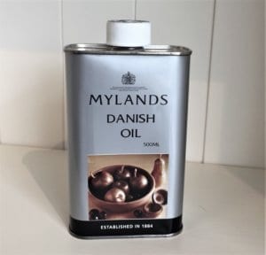 Tin of Mylands Danish Oil 500ml