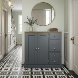 Edmunds Multi Cupboard in downpipe. room set