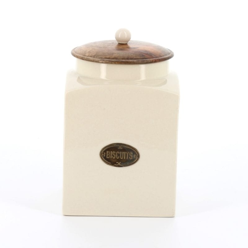 county-kitchen biscuit store with wood lid