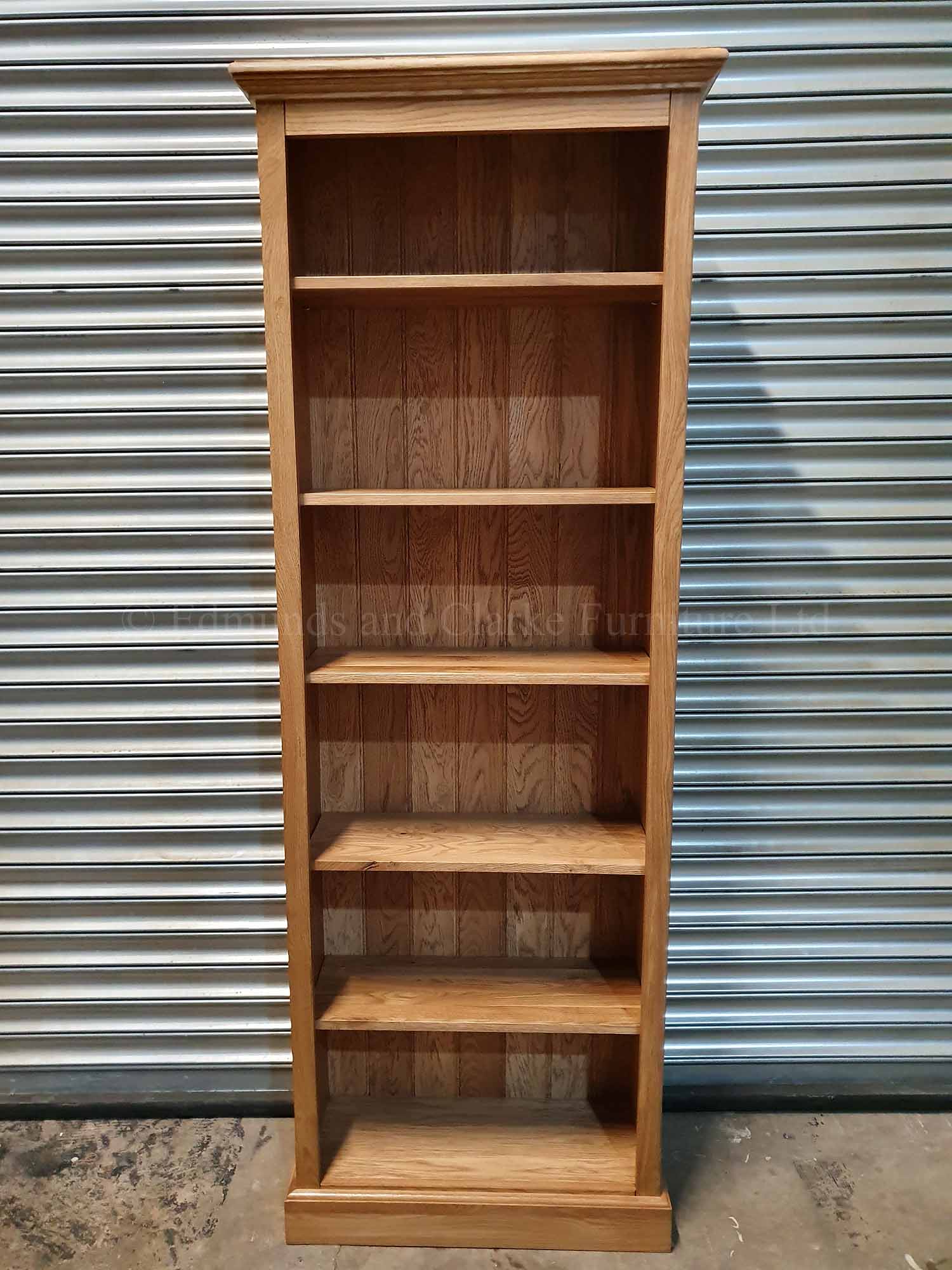 Bespoke Solid Oak Bookcases - Many Sizes | Edmunds & Clarke Furniture
