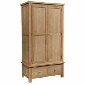 Dorset oak gents wardrobe