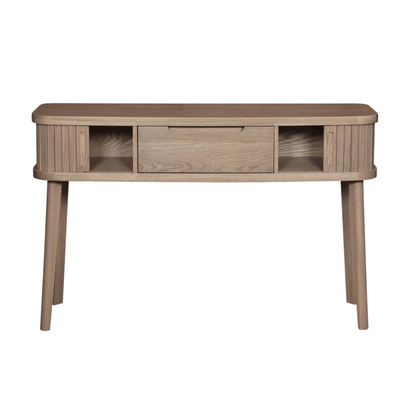 Tambour Grey console table 3