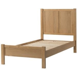 BF0031 Burford oak single bed