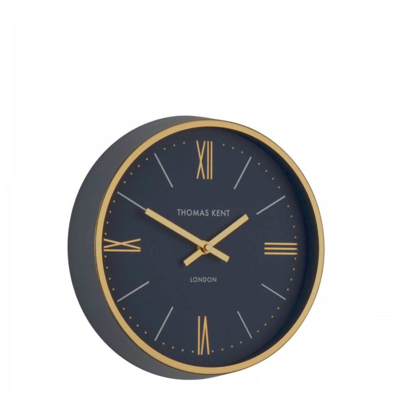 TK 10inch Hampton Wall clock - Navy