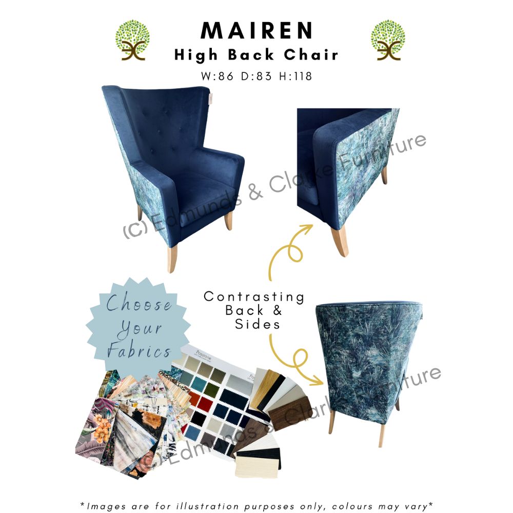 Mairen High back chair website details