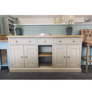 EDMWRSB Edmunds sideboard with centre shelf. Edmunds & Clarke Furniture