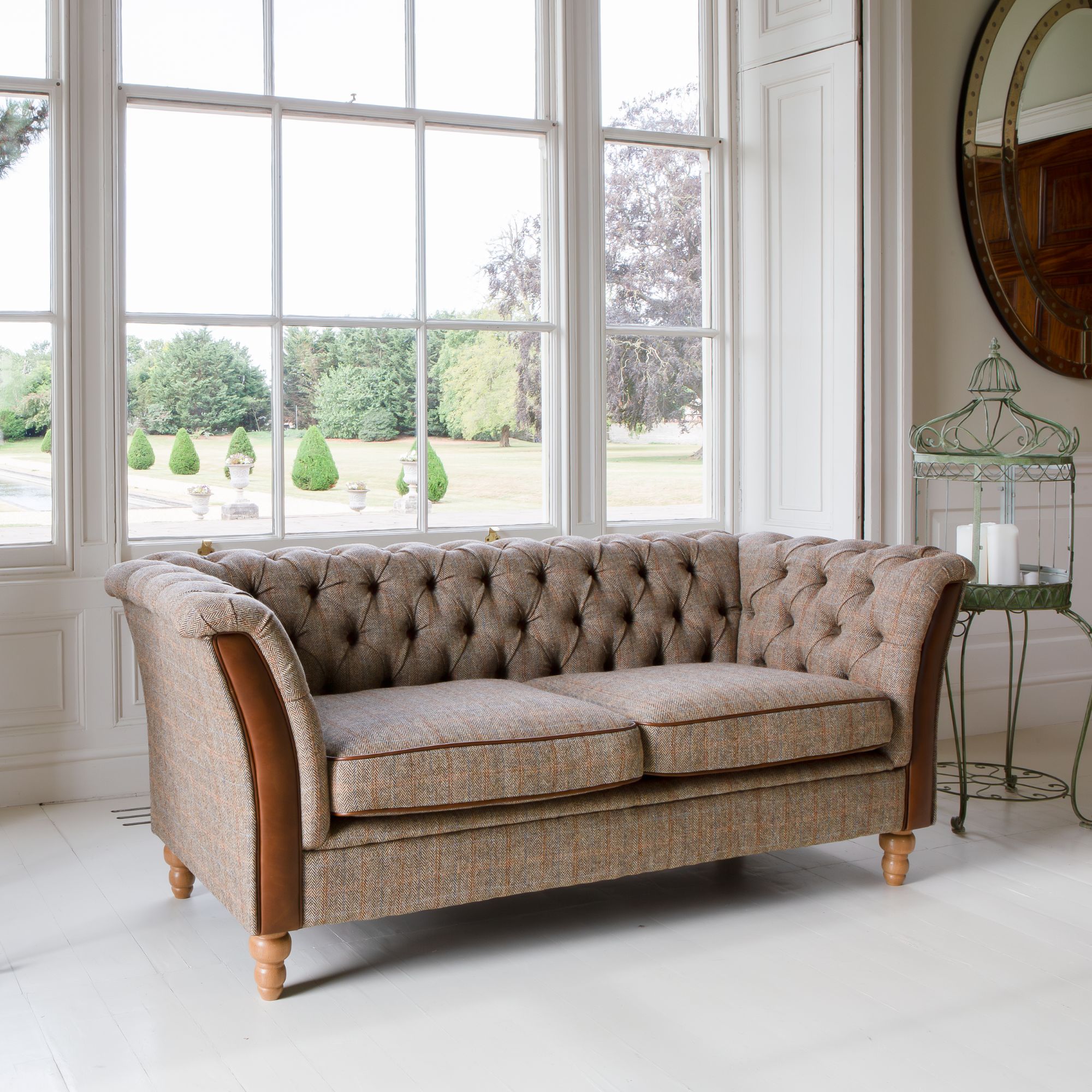 Granby 2 Seater Sofa - Various Fabrics - Image 3