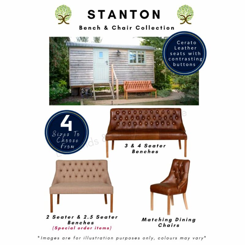 Stanton Bench and chair collection details for web