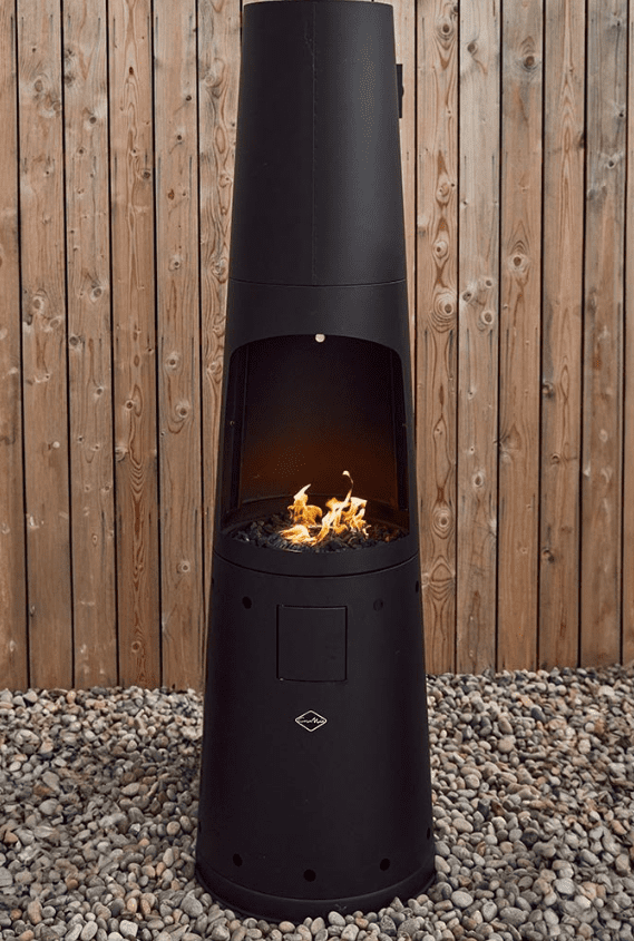 Casa Mia Primo Gas Chiminea Set - Edmunds and Clarke Furniture