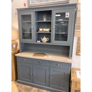 EDM3DR5 Edmunds open hutch dresser 5ft for swift delivery. Edmunds & Clarke Furniture