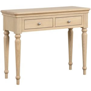 BOC022 Barton Oak Dressing table. Edmunds & Clarke Furniture