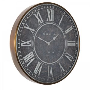 Thomas Kent Florentine Grand Wall Clock - Antica. Edmunds Clarke Furniture
