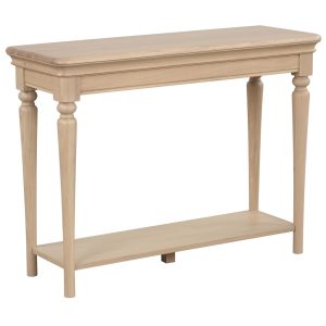 BOK079 Barton Oak Console Table. Edmunds Clarke Furniture