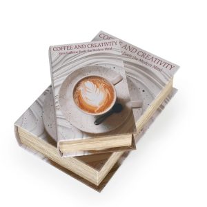 Coffee Decorative book set of 2. Edmunds Clarke Furniture