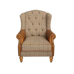 Westminster Wing Chair Fellwood tweed