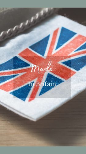 Made in Britain blog, English flag representing British made