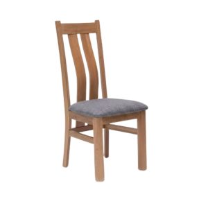 Maria oak dining chair - Fabric Pad