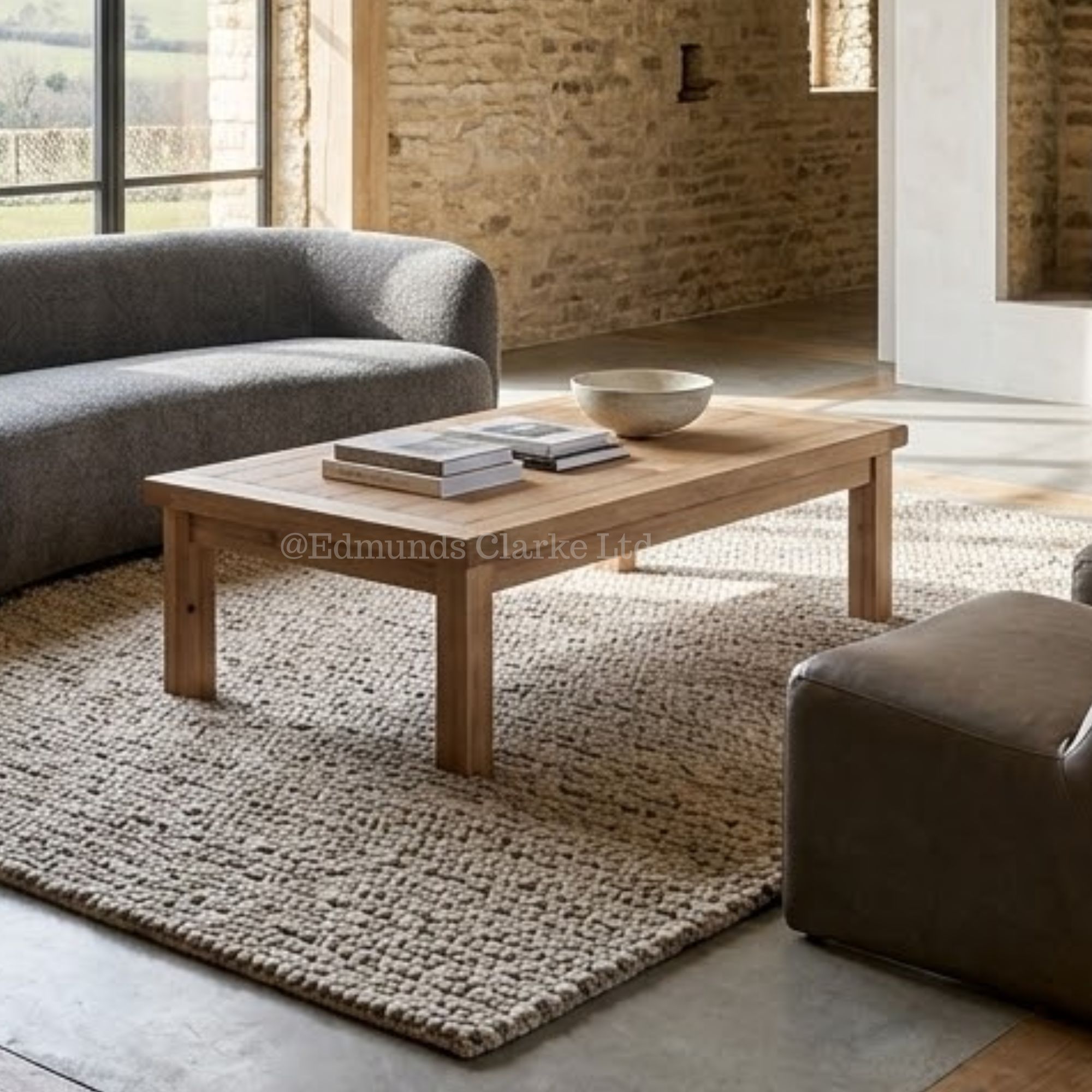 Melford oak super size coffee table 5ft x 3ft