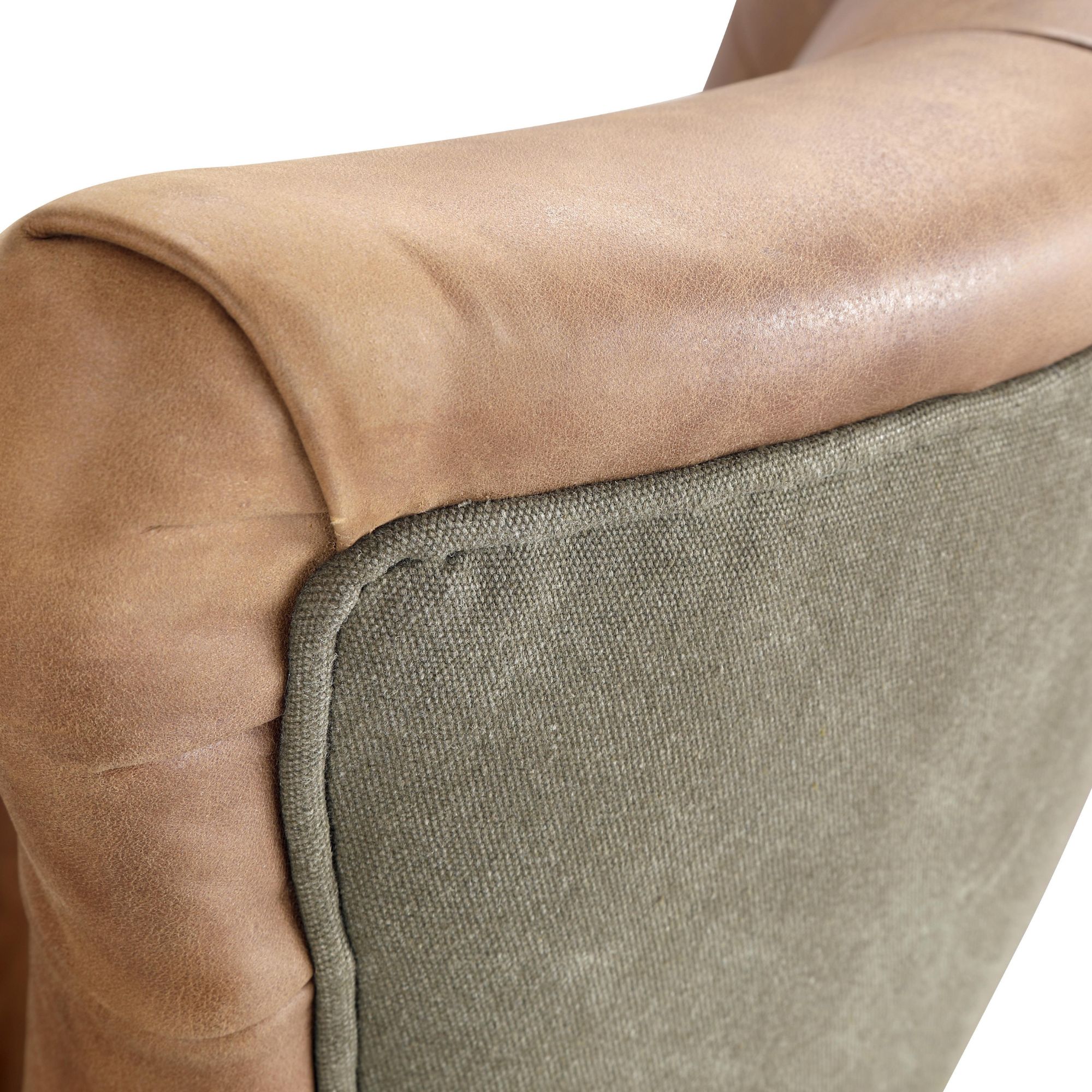 Fallon Swivel Leather Chair - Image 4