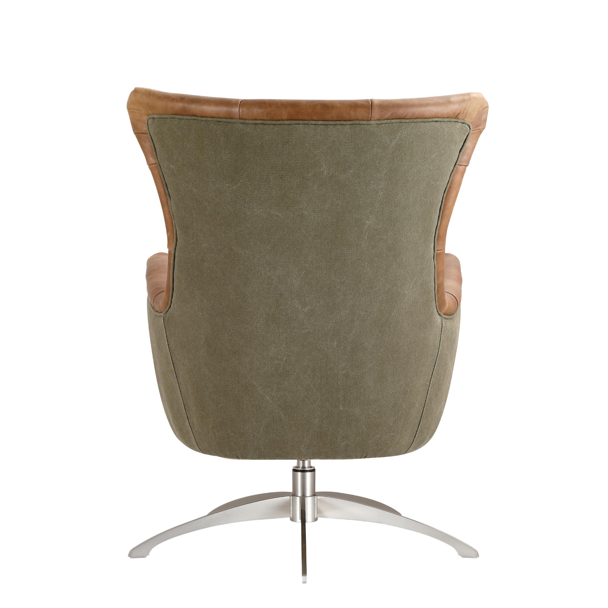Fallon Swivel Leather Chair - Image 3